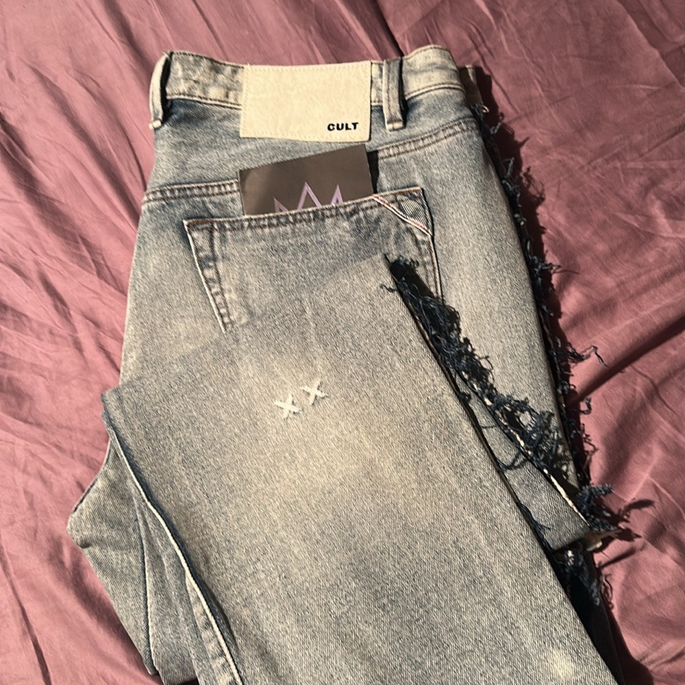 Men’s brand new never worn Cult jeans